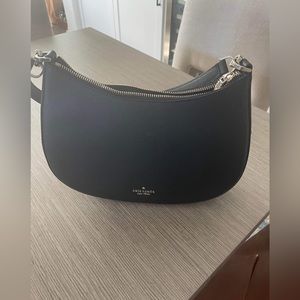 KATE SPADE Black shoulder leather purse